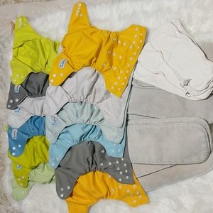 Cloth Diaper Bundle Pockets and Inserts